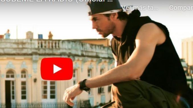 Enrique Igiesias graba en La Habana «Subeme la radio»