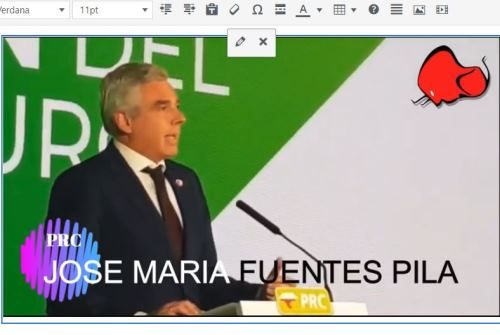 Jose María da la salida al Tren de futuro