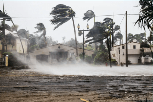 Alerta por temporal de fuertes vientos en tierra y mar, así como precipitaciones abundantes