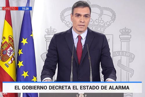 Estado de alarma por el coronavirus: escenario teórico y práctico