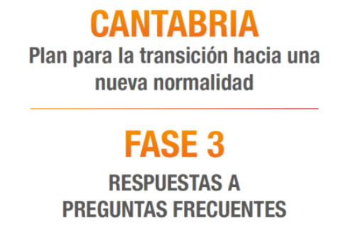 Cantabria en FASE 3, todas las respuestas aquí