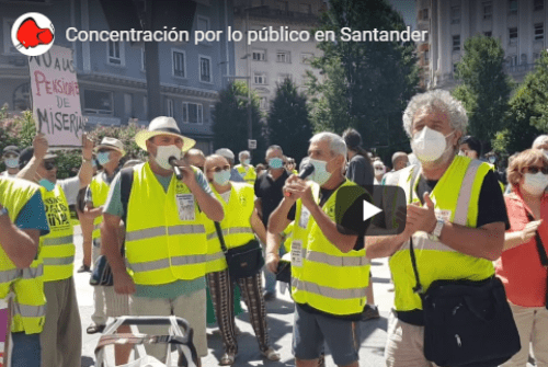 Concentración por lo público en Santander