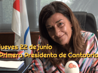 El jueves día 22 se iniciará el proceso de investidura de la Primera Presidenta de Cantabria