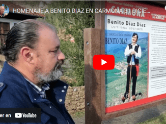 Benito Diaz mejor interprete de Tonada y Canción Montañesa fue homenajeado en Carmona