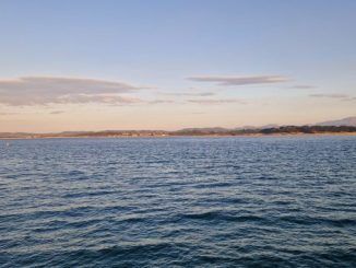 Al borde del mar…