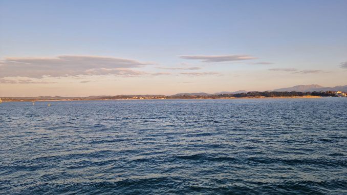 Al borde del mar…