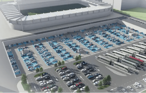 El anunciadísimo aparcamiento disuasorio de 1.300 plazas en el Sardinero se queda en las 800 que tiene tras gastar 4 millones El anunciadísimo aparcamiento disuasorio de 1.300 plazas en el Sardinero se queda en las 800 que tiene tras gastar 4 millones