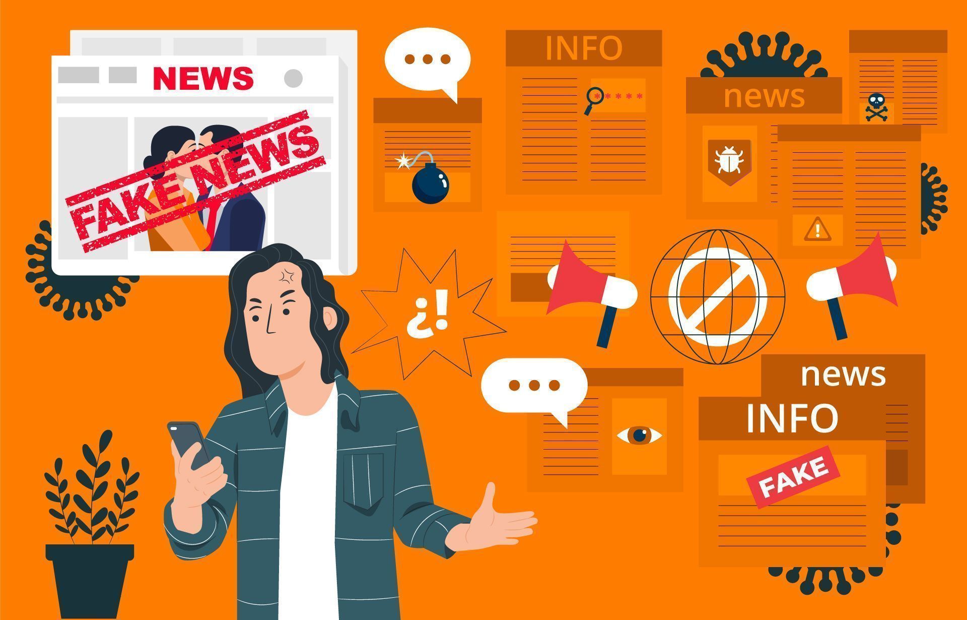 ¿Bulos y noticias falsas? No te creas todo lo que lees Imagen decorativa ¿Bulos y noticias falsas? No te creas todo lo que lees