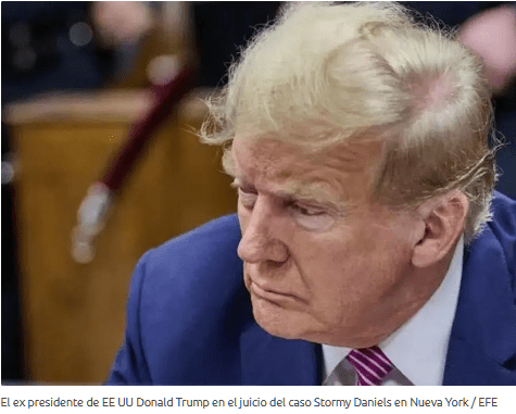 Trump es declarado culpable de falsificar documentos para silenciar una aventura con una actriz porno Trump es declarado culpable de falsificar documentos para silenciar una aventura con una actriz porno