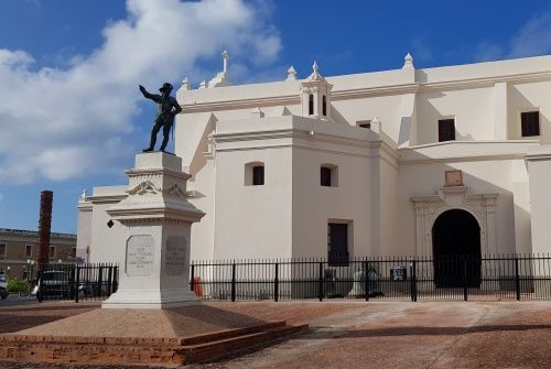 La estatua de Juan Ponce de León