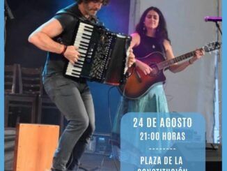 Sábado 24 de agosto, 21.00 Ramón Bueno y María Méndez en Comillas.