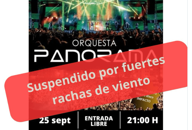 Por seguridad la Orquesta Panorama suspende su actuación en Lierganes