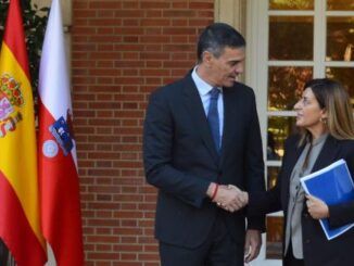 EL PORTALUCO EN DIRECTO DESDE LA MONCLOA: La Presidenta Buruaga @mjburuaga ha sido recibida esta mañana por Pedro Sanchez y a la salida malas noticias para los ganaderos de Cantabria