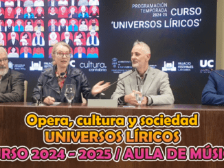 La Universidad y Cultura de la mano en torno al programa ‘Universos líricos’ del Palacio de Festivales