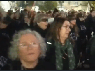 Las PERCUMOZAS interpretaron CANCION SIN MIEDO al final de la manifestación por el 25M