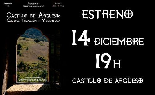 Sábado 14 de diciembre, 19.00 Estreno del documental Castillo de Argüeso, cultura, tradición y modernidad