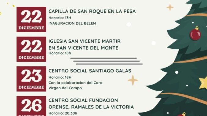 Conciertos Navideños de la Escuela de Rabel de Cabezón de la Sal.