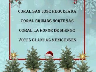 Sábado 21 de diciembre, 18.30 Encuentro Coral de Villancicos en Cudón