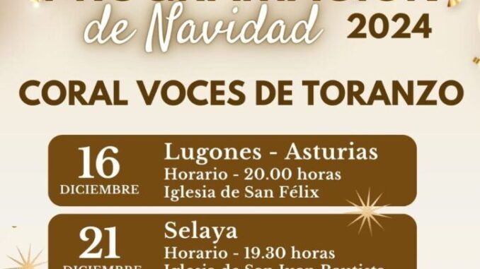 Coral Voces de Toranzo en la Navidad 2024