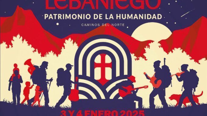 Viernes 3 y sábado 4 de enero 2025 X Aniversario Camino Lebaniego en Escenario Santander.