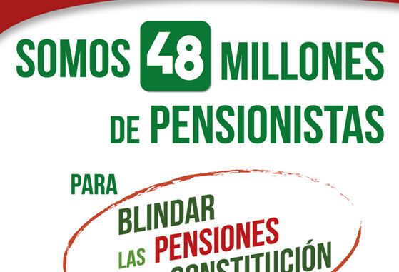 Nueva concentración nacional en defensa de las pensiones Nueva concentración nacional en defensa de las pensiones
