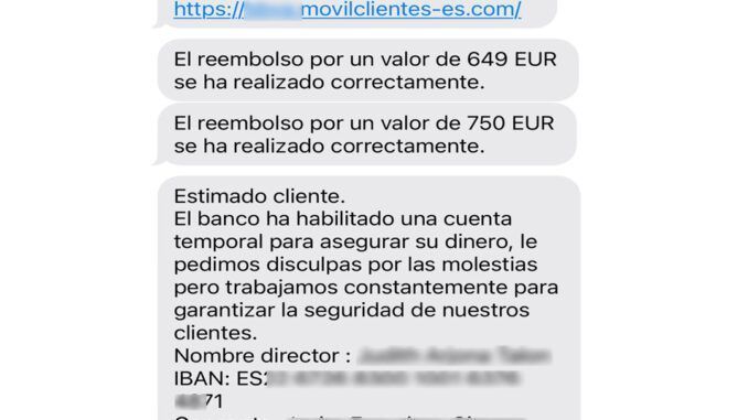 La Guardia Civil alerta sobre envíos de sms bancarios fraudulentos para validar compras de criptomonedas