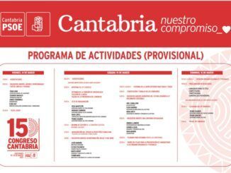 Programa provisional de actividades del XV Congreso del PSC