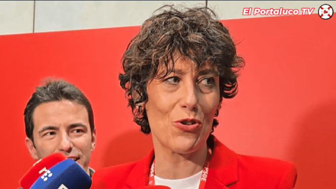 Elma Saiz participó en un encuentro joven en el XV Congreso PSC – PSOE