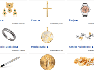 Publicación on-line de joyas intervenidas