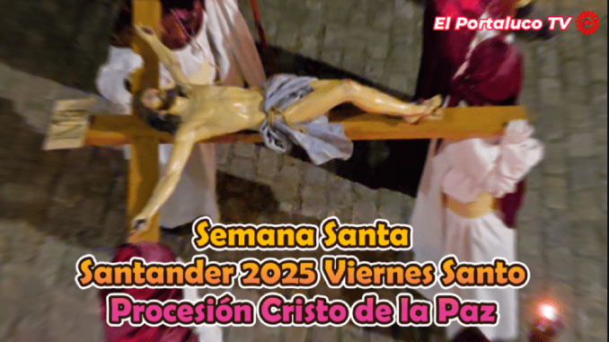 Procesión del Cristo de la Paz el Viernes Santo a las 0 horas desde la Paroquia de la Consolación