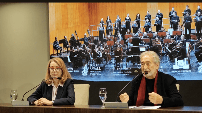 El Palacio de Festivales acoge este sábado 5 el oratorio «monumental y excepcional» de Schumann ‘El paraíso y la Peri’, con la Capella Nacional de Catalunya y el maestro Jordi Savall