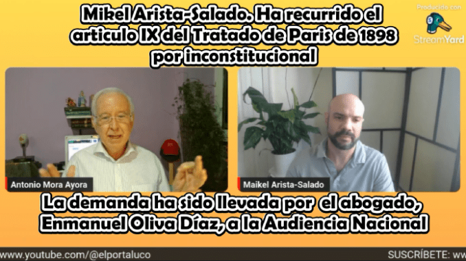 Solicitada ante la Audiencia Nacional la derogación del Articulo IX del Tratado de Paris por inconstitucional