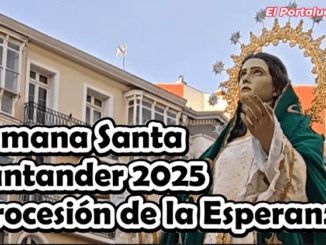 Procesiones de la Semana Santa en Santander, Virgen de la Esperanza (+video)