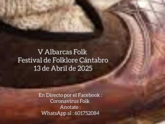 Domingo 13 de abril V Albarcas Folk.