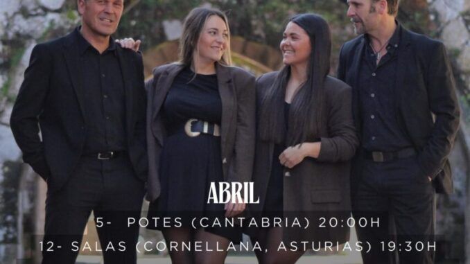 Actuaciones de Hermanos Cosio en abril. Actuaciones de Hermanos Cosio en abril.