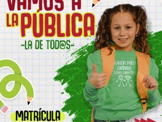 Campaña de matriculación 2025 #VamosALaPública