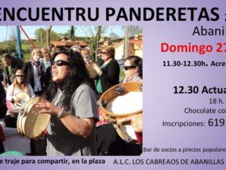 Domingo 27 de abril X Encuentru Panderetas en Abanillas.