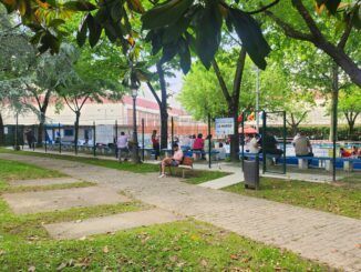 En el Parque de la Marga desaparecieron los elementos de ejercicios metálicos ¿robo a mantenimiento?