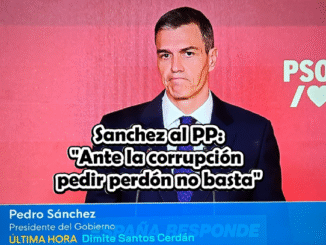 «PEDIR PERDÓN NO BASTA» Sánchez perderá la confianza por ignorante o complaciente, la víctima es el pueblo