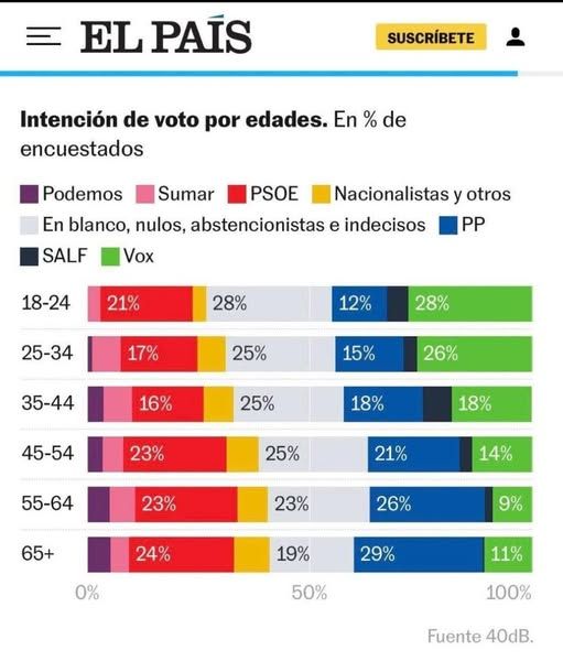 Los consumidores de los bulos distribuidos en redes sociales son los principales votantes de VOX
