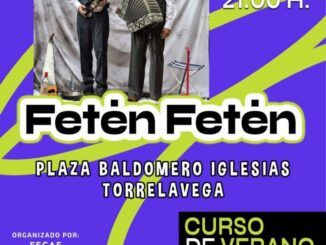 Jueves 10 de julio, 21.00 Fetén Fetén en Torrelavega.