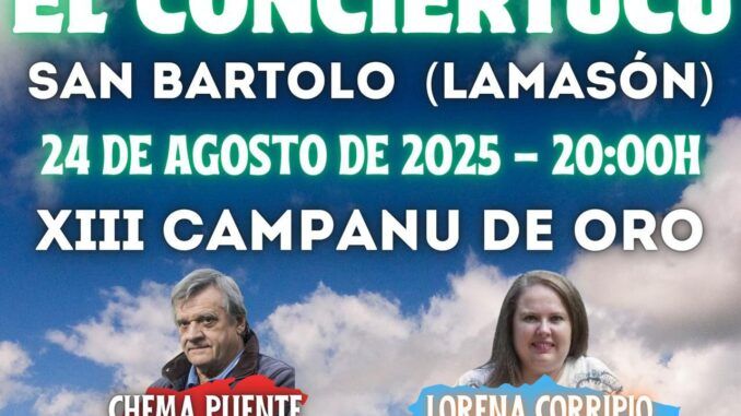El domingo no te puedes perder el Conciertucu
