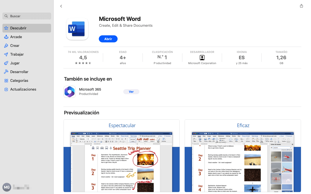 Abrir Microsoft Word
