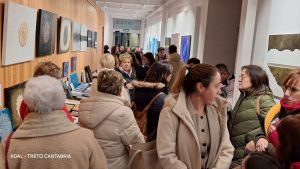 Ampuero expone la pintura de Lidia M. Sancho hasta el 15 de diciembre, en la Casa de Cultura