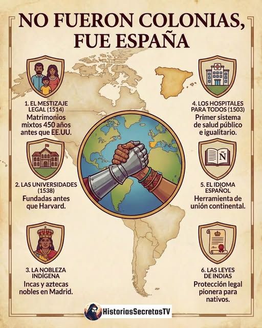 No eran colonias eran España No eran colonias eran España