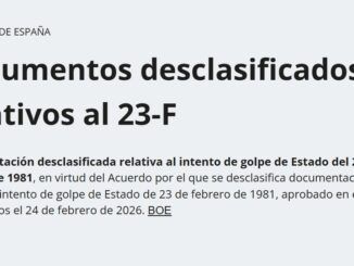 Aqui están los enlaces a los documentos desclasificados del 23 F
