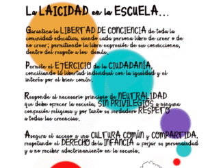 Frente al odio, la xenofobia y el militarismo, escuela pública y laica