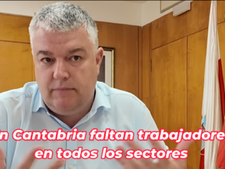 «En Cantabria hacen falta trabajadores» afirma Luis Angel Agüeros Sánchez
