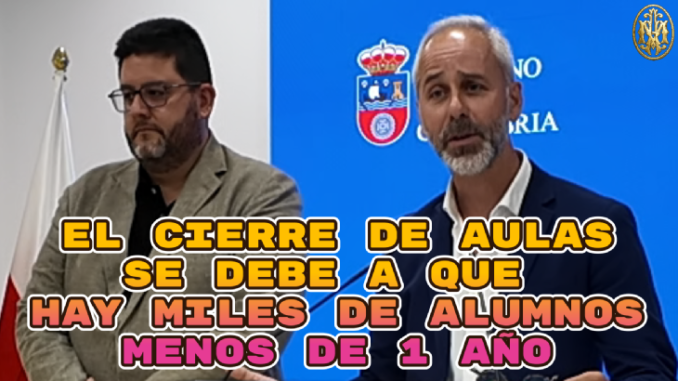 La bajísima natalidad de Cantabria obliga al cierre de aulas para infantil por falta de alumnos