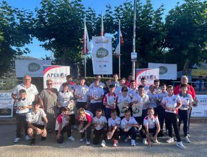 Éxito de la primera jornada del VI Circuito APEBOL ‘Sabe a Norte’ por parejas de categorías menores celebrado en Guarnizo